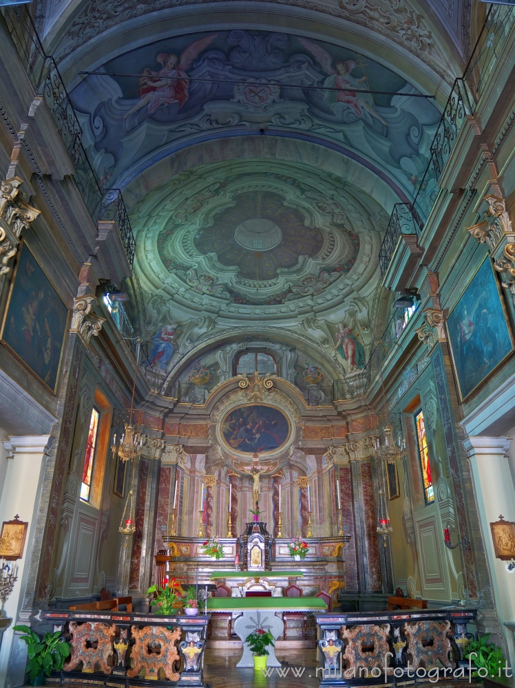 Candelo (Biella, Italy) - Apse of the Church of San Pietro